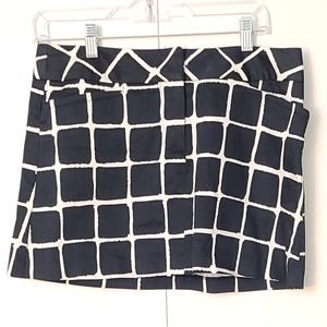 Trina Turk A-line geometric miniskirt with pockets